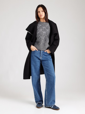 Pull-over 'Ajour Sequince' Rich & Royal en gris