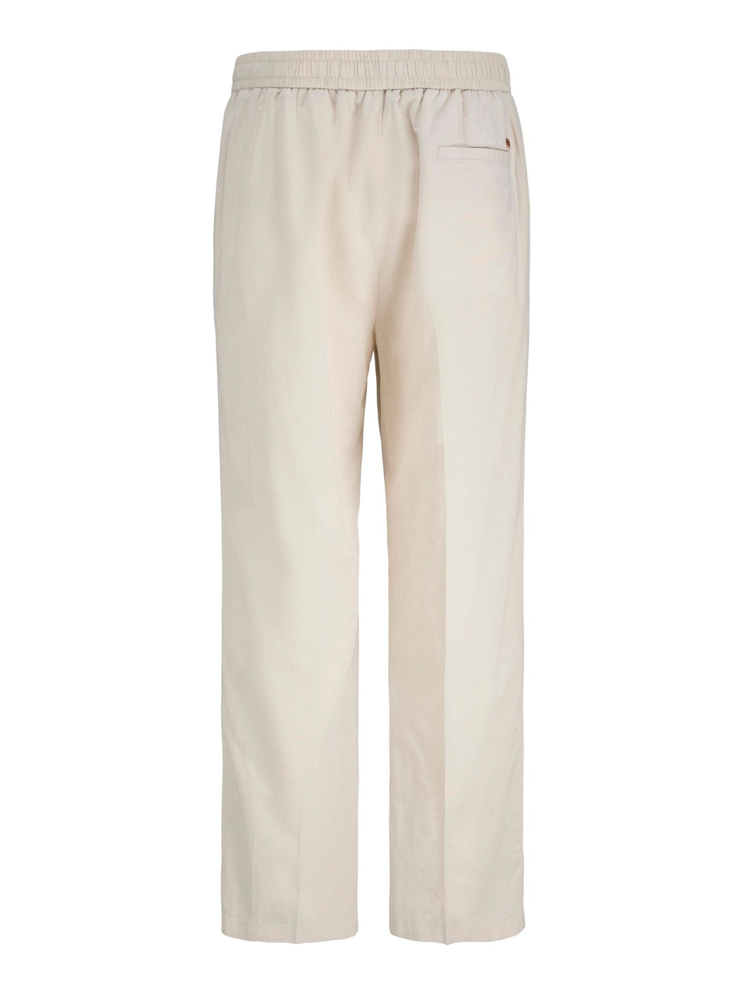 JACK & JONES Wide Leg Bukser i beige