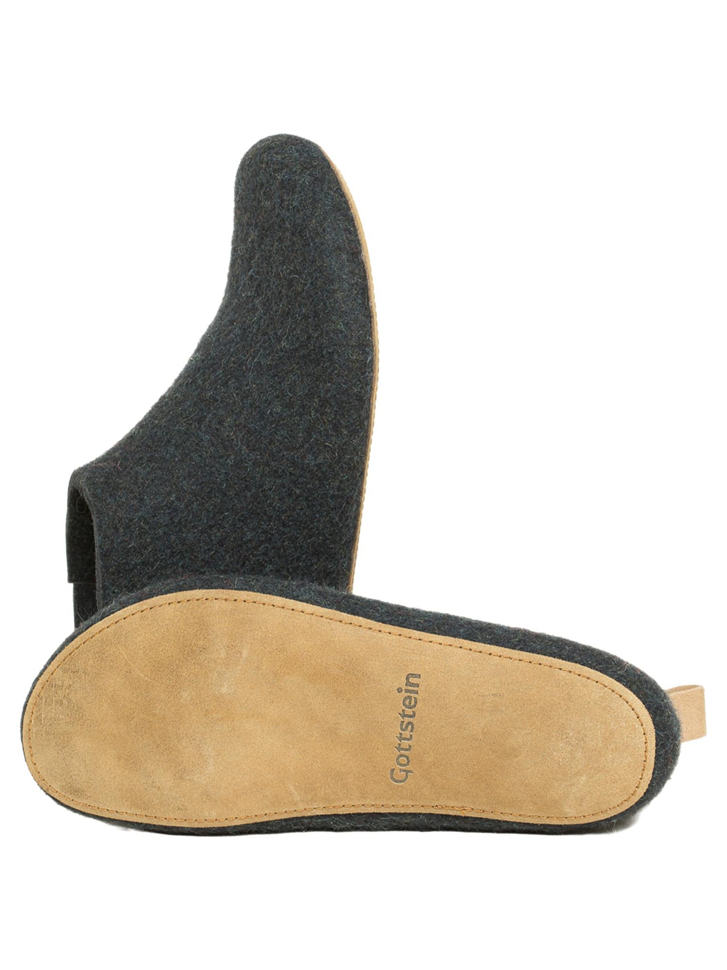 MagicFelt Mules 'Feltboot' in Black