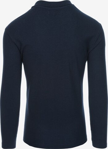 Ombre Shirt 'L132' in Blauw