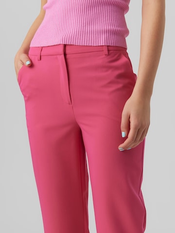 VERO MODA Loose fit Pants 'Zelda' in Pink
