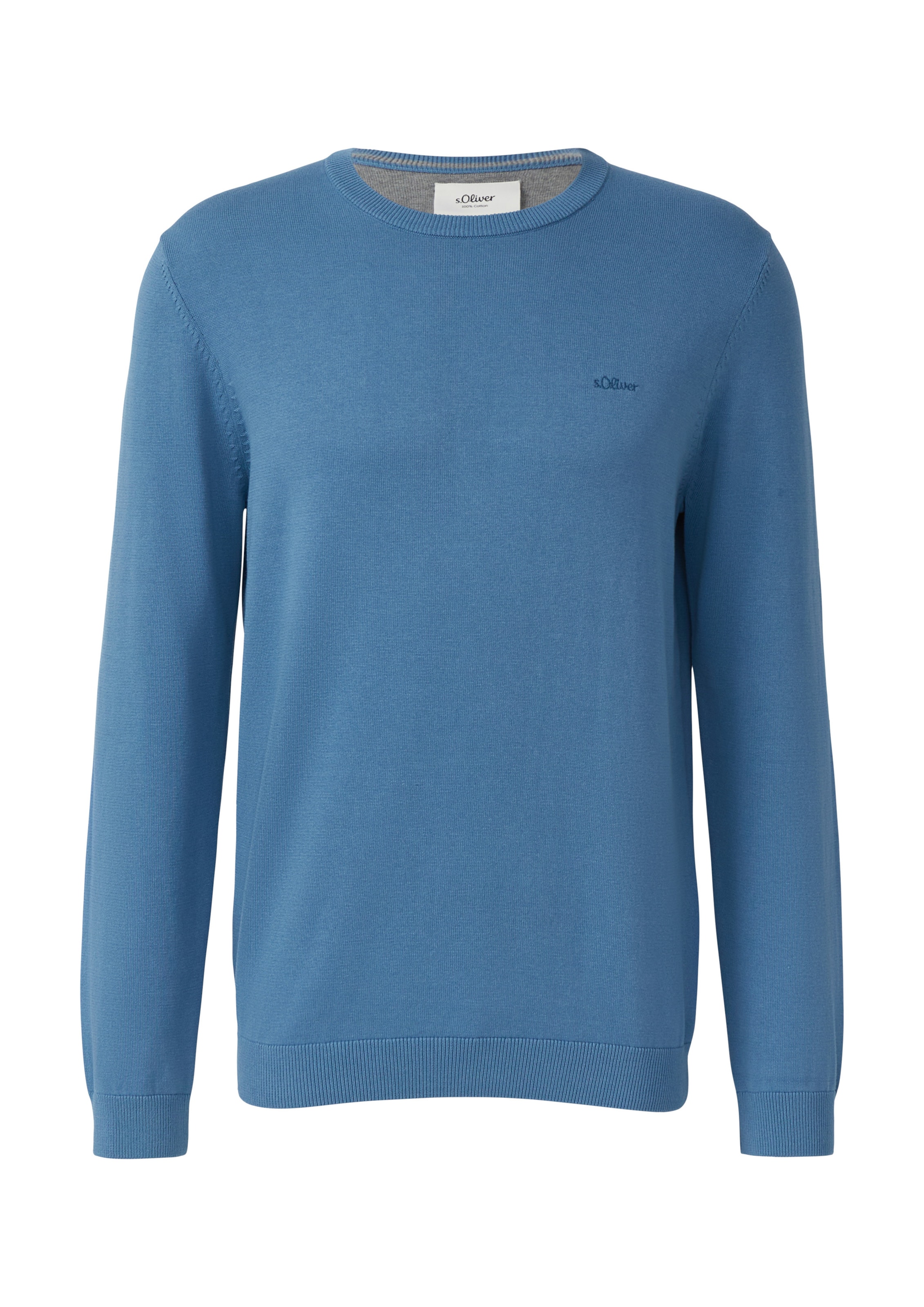 s.Oliver Pullover in Blau: Vorderseite