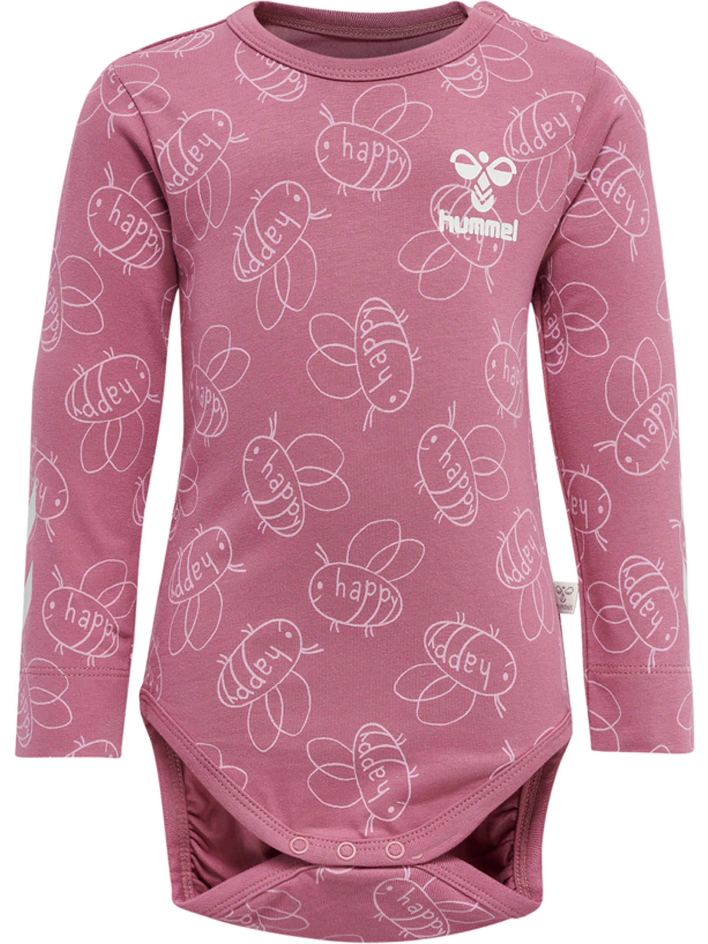 Hummel Sparkedragt/Body i pink: forside