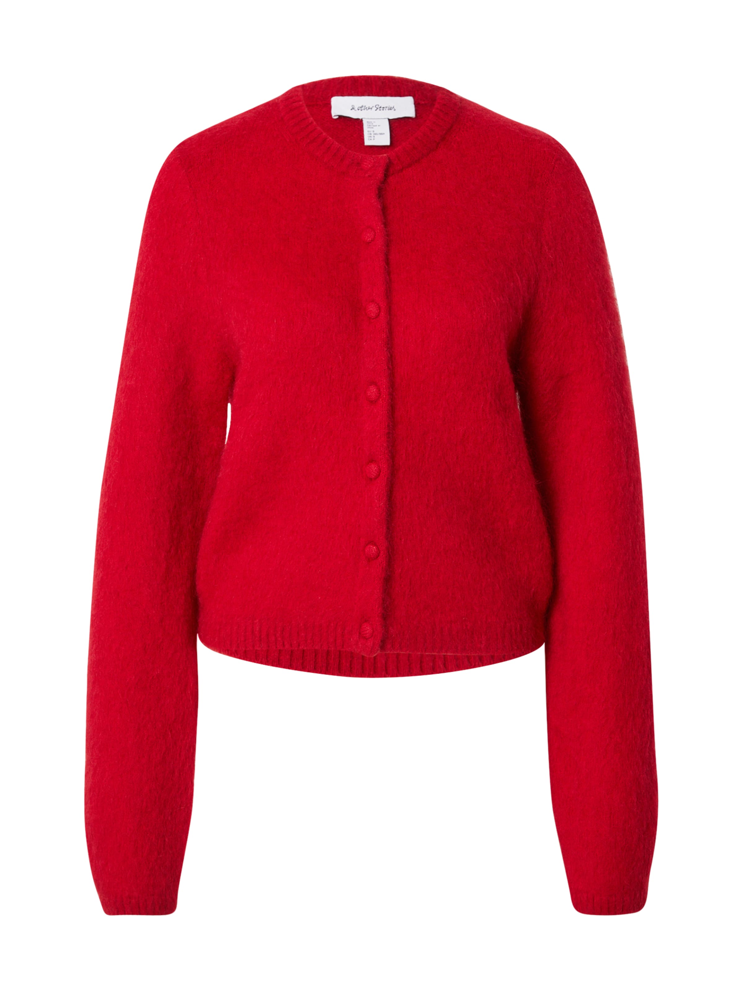 & Other Stories Kardigan – červená: přední strana