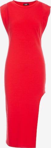 made of emotion Jurk 'M787 ' in Rood: voorkant