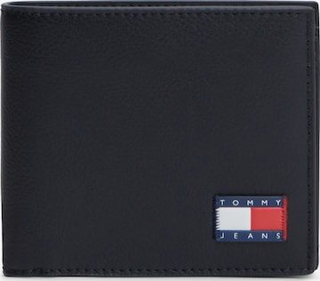 Tommy Jeans Kukkaro 'HERITAGE' värissä musta: etupuoli