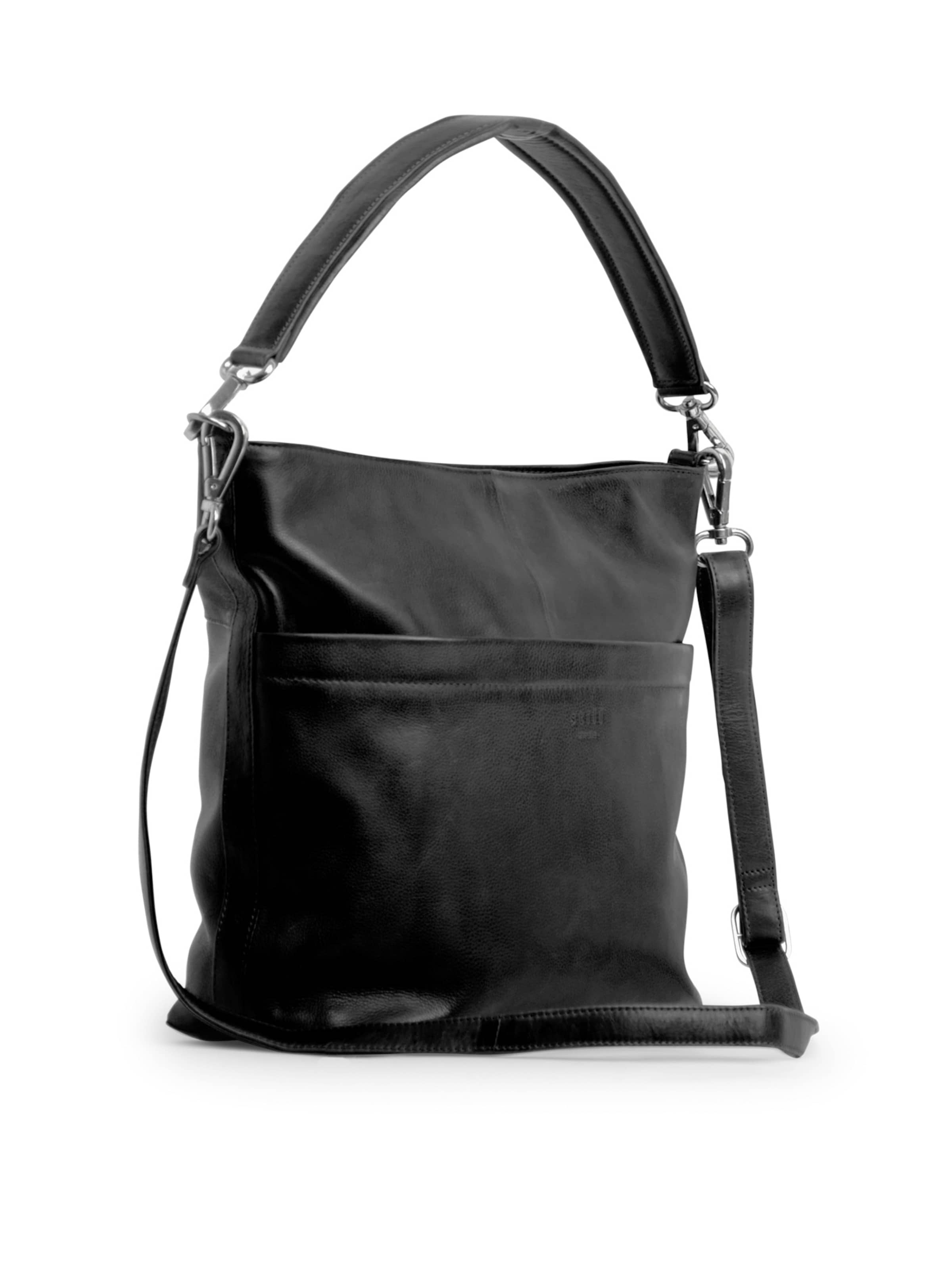 still Nordic Schoudertas 'Anouk Hobo' in Zwart