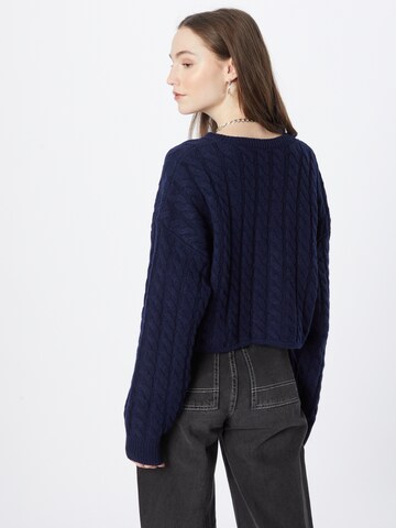 LEVI'S ® Pulover 'Rae Cropped Sweater' | modra barva