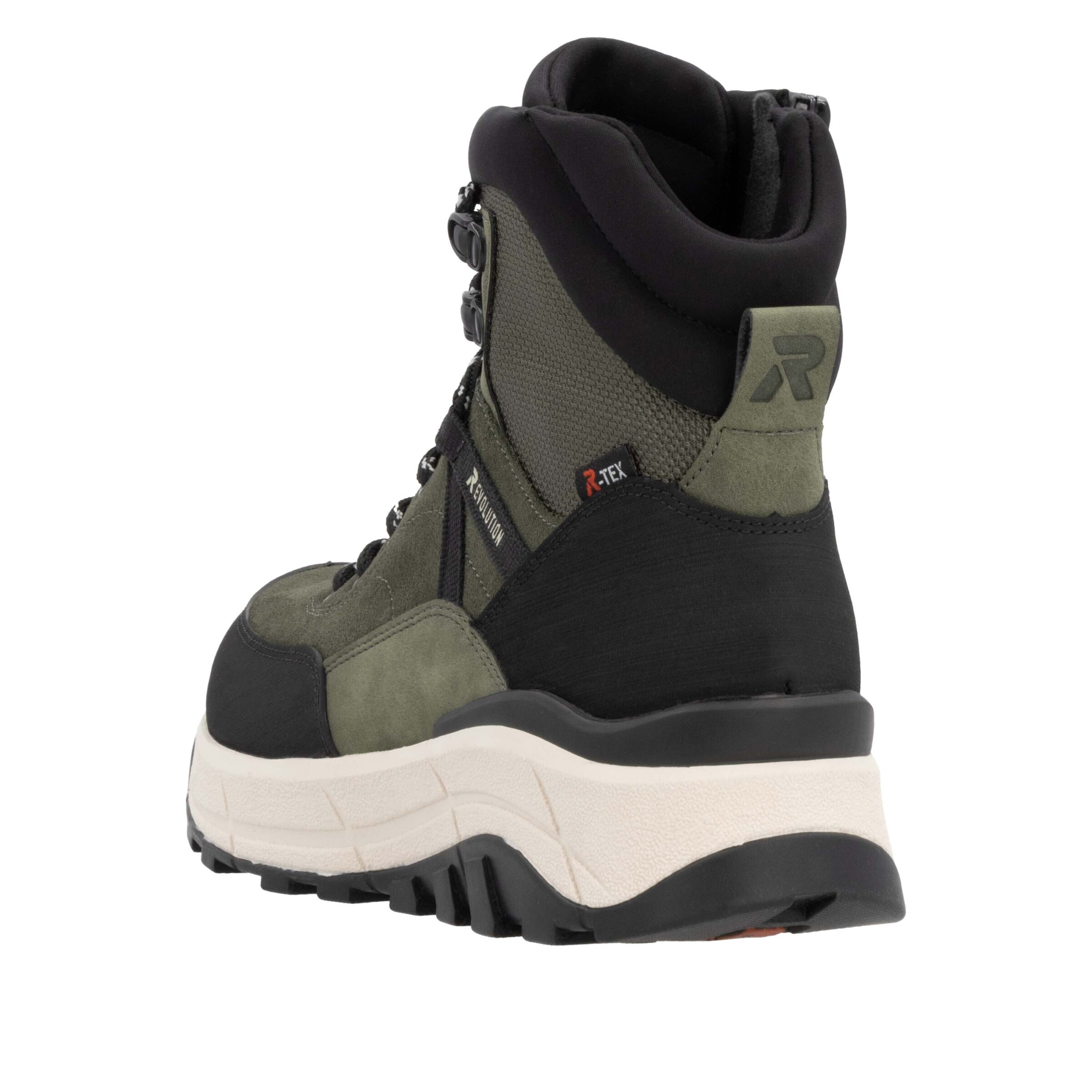 Bottines à lacets 'Evolution' Rieker Sport en vert