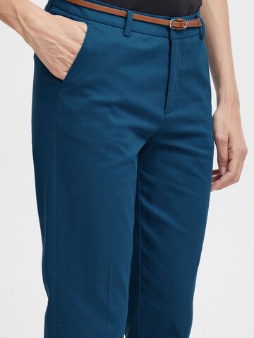 b.young Slimfit Chinohose 'Days' in Blau