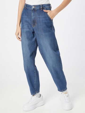 Jeans de la TOM TAILOR DENIM pe albastru: față