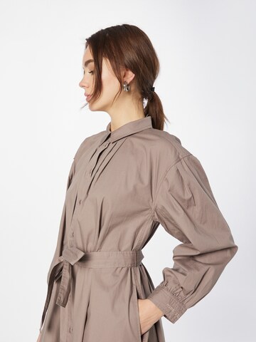 Esmé Studios Shirt dress 'Claire' in Brown