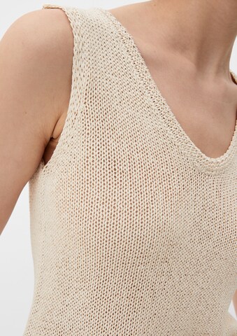 Tops en tricot s.Oliver BLACK LABEL en beige