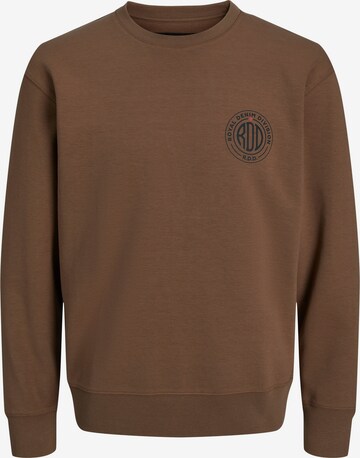 R.D.D. ROYAL DENIM DIVISION Sweatshirt 'DEAN' i brun: forside