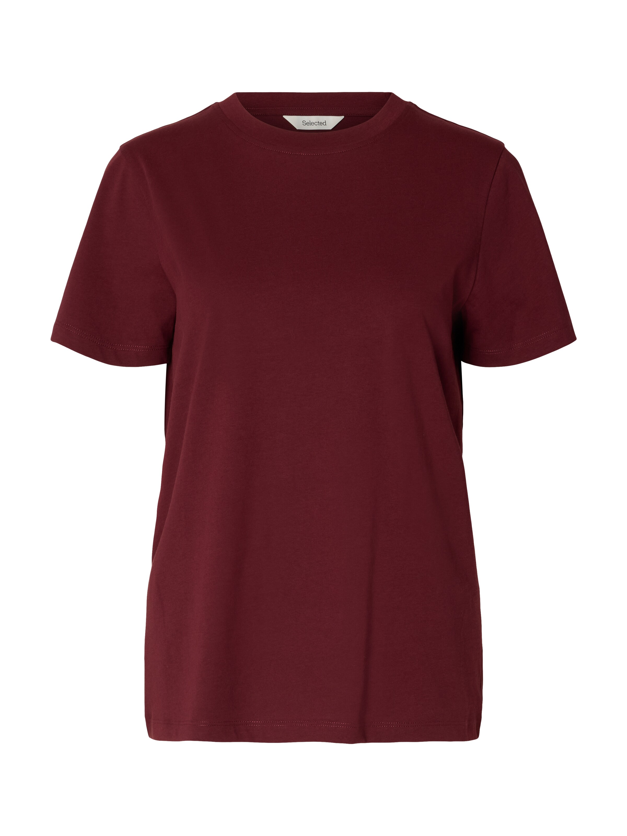 SELECTED T-Shirt in Rot: Vorderseite