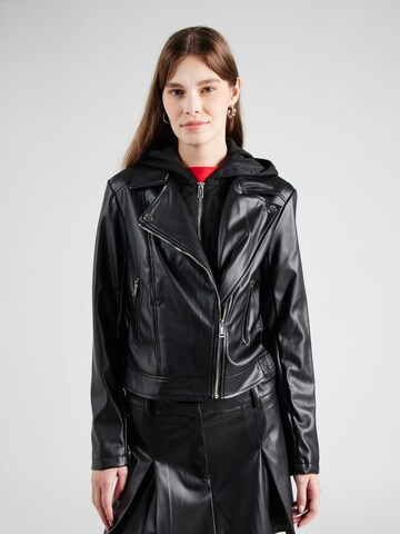 Veste mi-saison 'Dexa' GUESS en noir : devant