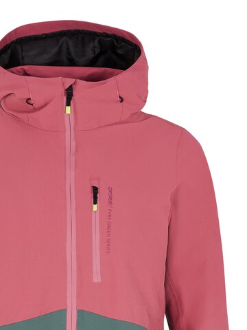 PROTEST Athletic Jacket 'PRTDISK' in Pink