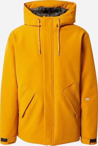 BLEND Χειμερινό μπουφάν σε κίτρινο: μπροστά