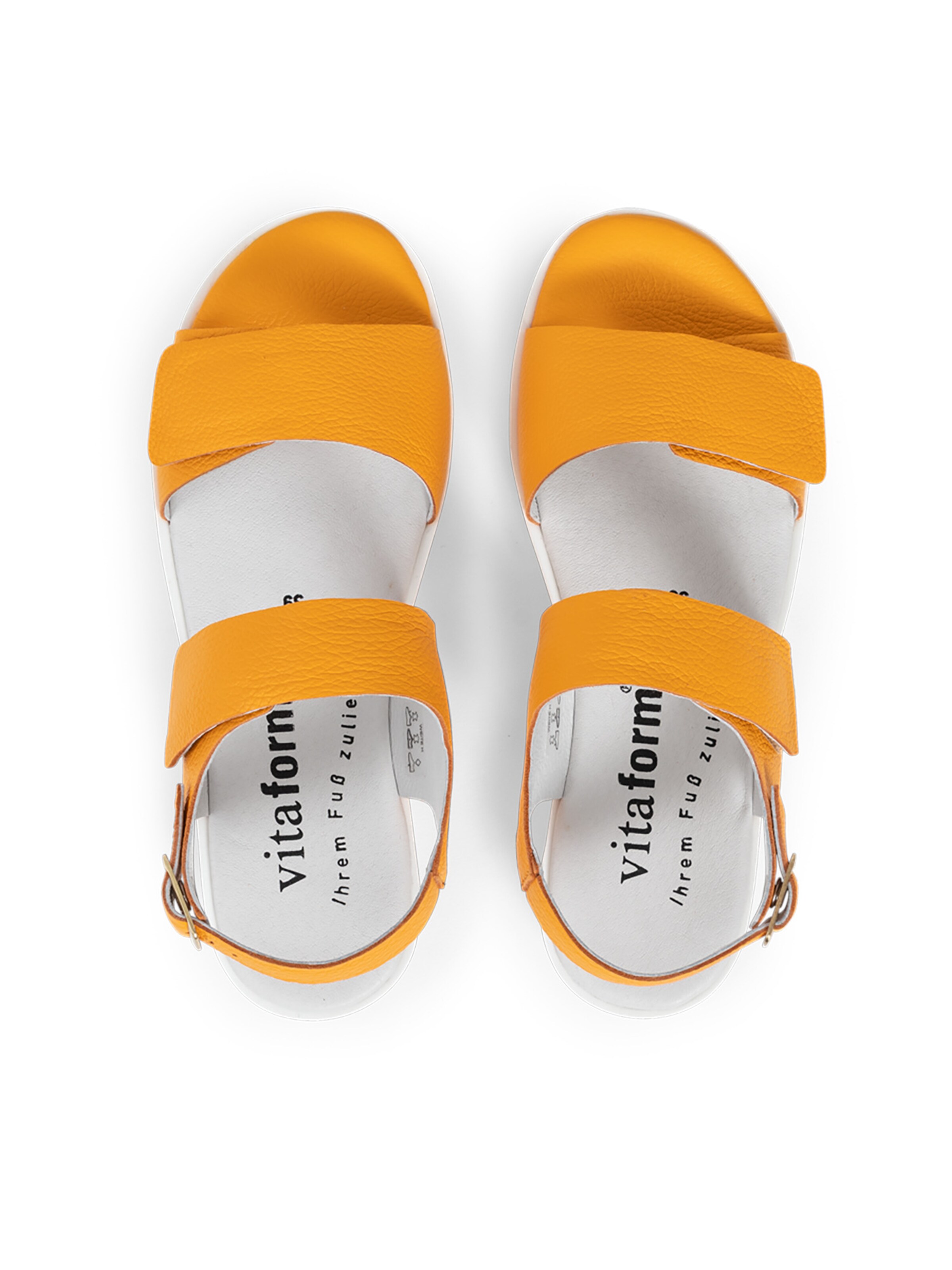 VITAFORM Sandalen met riem in Oranje