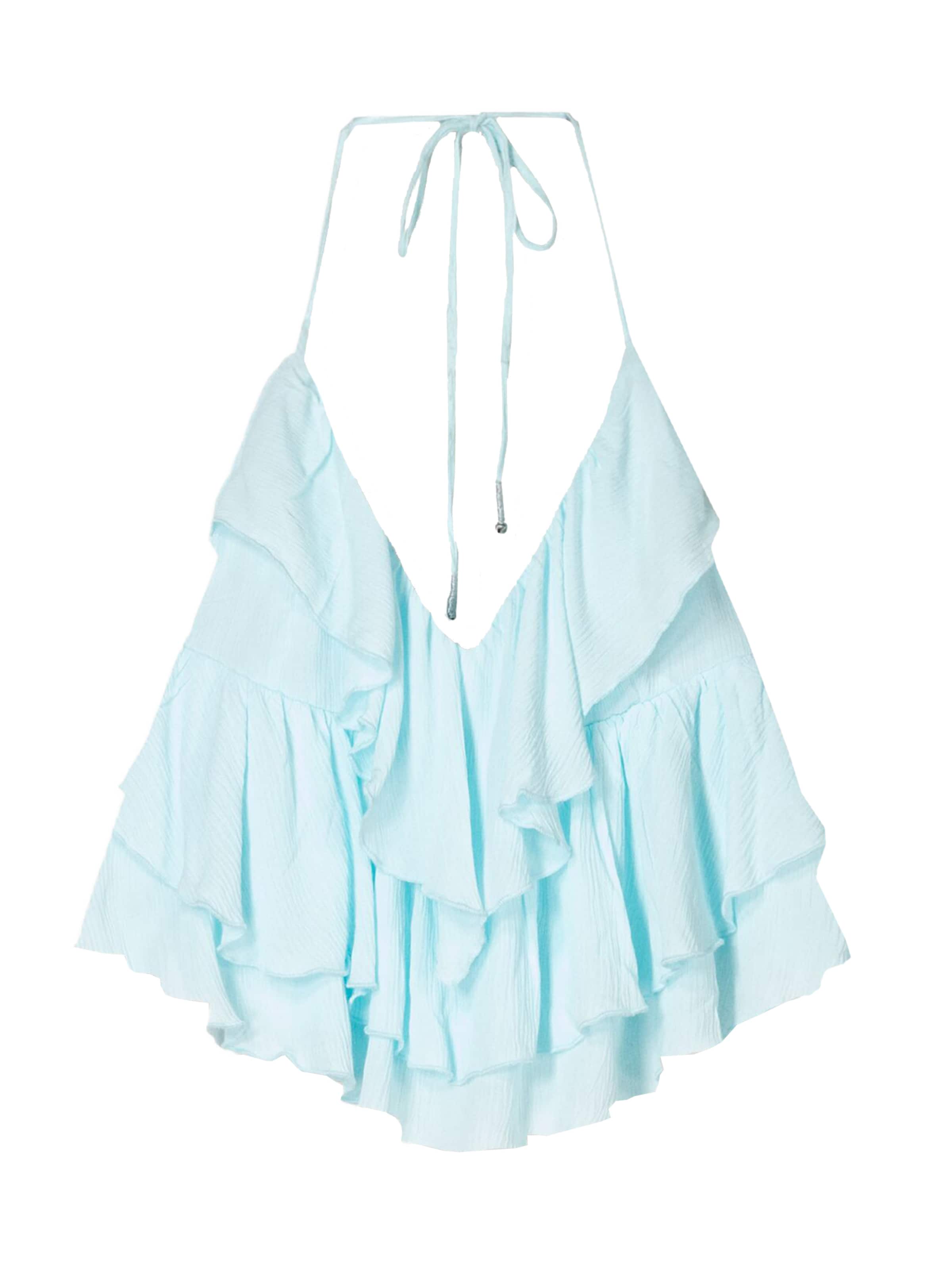 Bershka Top - světlemodrá, Produkt