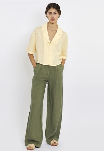 FRESHLIONS Bluse 'Lena' in Gelb