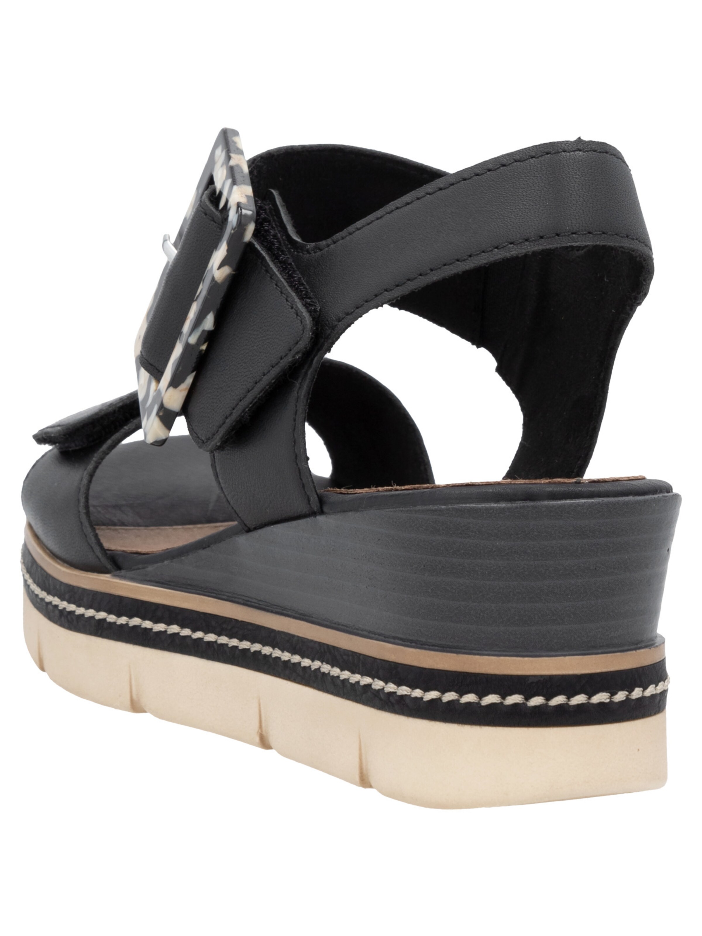 REMONTE Sandale in Schwarz