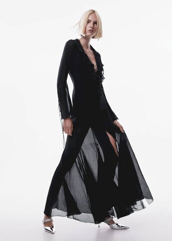 Robe 'Castle' MANGO en noir : devant