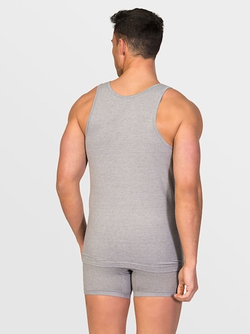 Maglietta intima 'Tank top Egyptian cotton' di zd ZERO DEFECTS in grigio