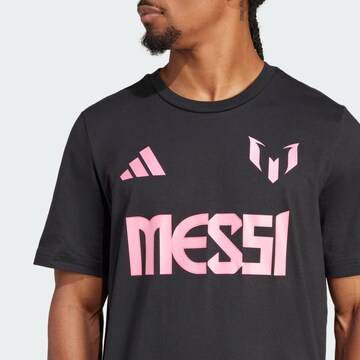 ADIDAS PERFORMANCE Performance shirt 'Messi' in Black