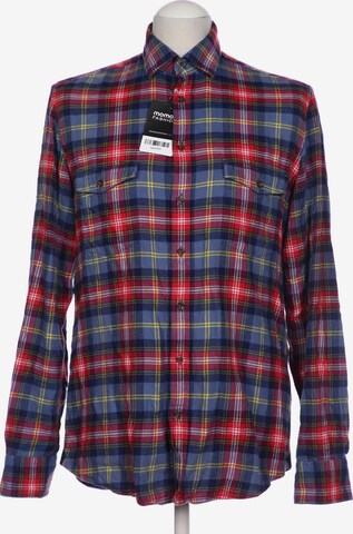 Christian Berg Button Up Shirt in S in Blue: front