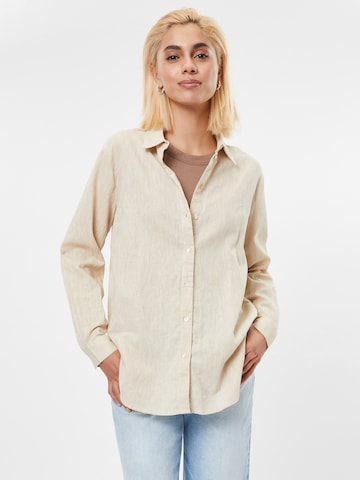 JDY Blouse in Beige: front