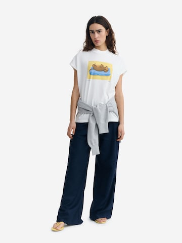 Thinking MU Shirt 'Volta' in White