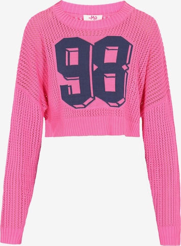 Pull-over MYMO en rose : devant