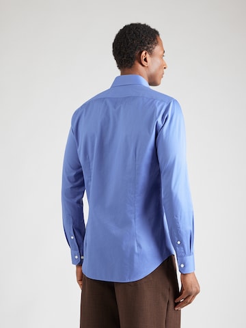 Michael Kors Přiléhavý střih Košile – modrá: zadní strana