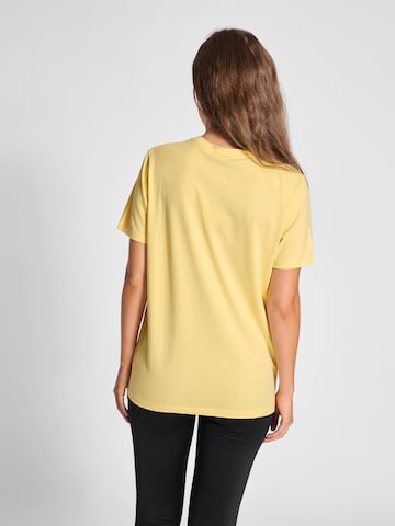 T-Shirt fonctionnel Hummel en jaune