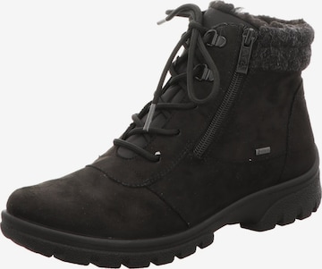 ARA - Botines con cordones 'Schnürstiefel Damen 12-49309-01 Textil in schwarz' en negro: frente