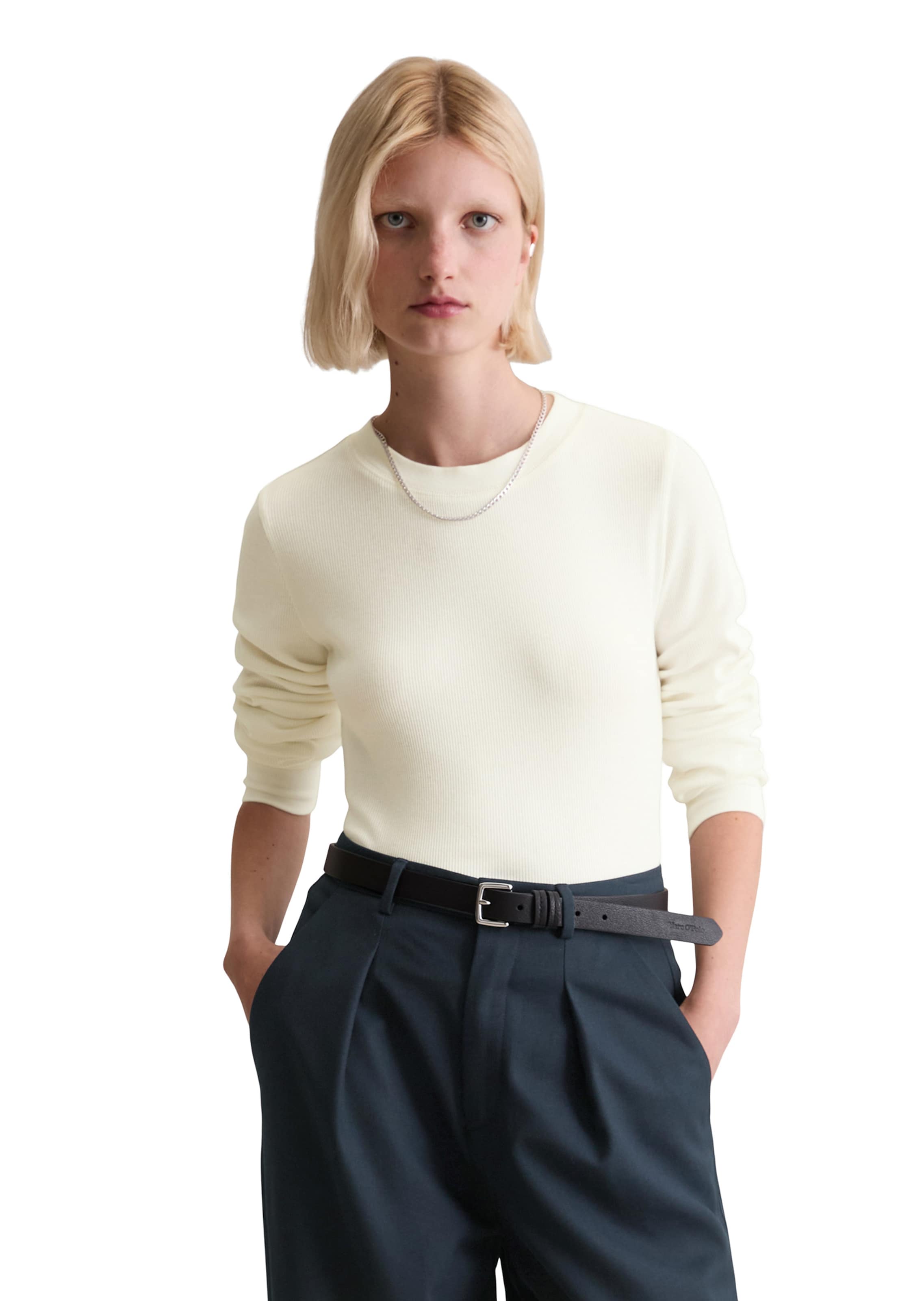 Marc O'Polo DENIM Shirt in White: front