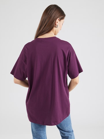 PIECES Shirt 'PCSKYLAR' in Purple