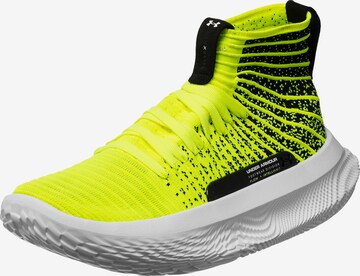 UNDER ARMOUR Athletic Shoes 'Flow FUTR X Elite' in Yellow: front