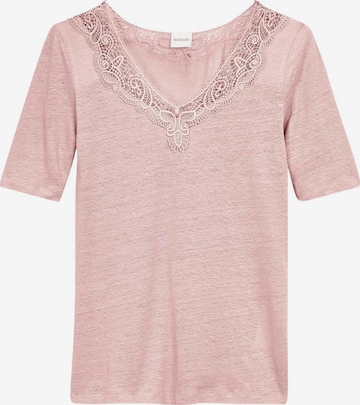 T-shirt MADELEINE en rose : devant