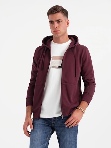 Ombre Sweatvest 'OM-SSBZ-0160' in Rood