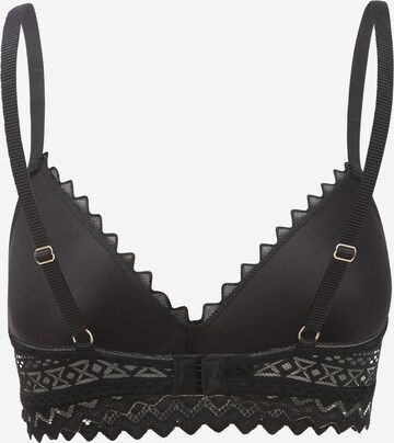 ETAM T-shirt Bra 'VOYAGE' in Black