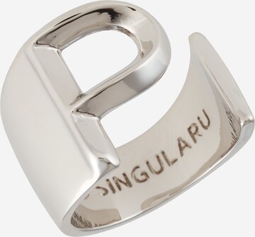 Singularu Ring in Silver: front