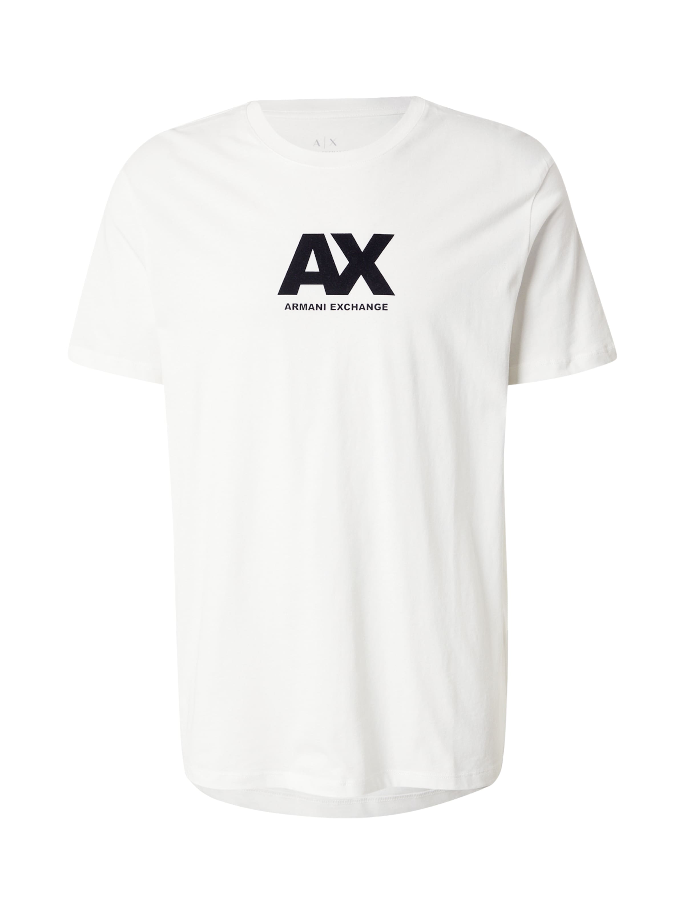 ARMANI EXCHANGE T-shirt i vit: framsida