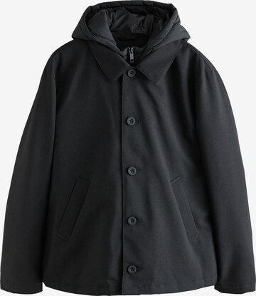 Next Übergangsjacke in Schwarz: Vorderseite