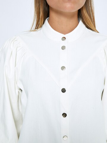 Chemisier 'Sigga' minus en blanc