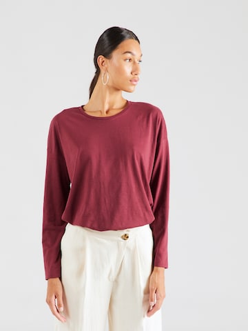 Noisy may Shirt 'MATHILDE' in Rot: Vorderseite