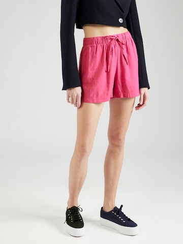 ONLY Regular Trousers 'CARO' in Pink: front