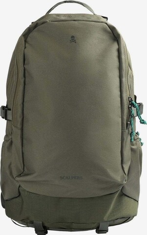 Scalpers Backpack 'Project' in Green: front