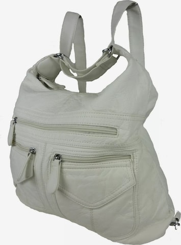 Kumixi Rucksack '2in1 Rucksacktasche' in Weiß: Vorderseite